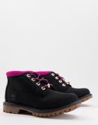 Timberland - Nellie Chukka Double - Sorte/pink støvler