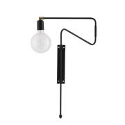 House Doctor Swing væglampe sort lille, 35 cm