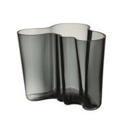 Iittala Alvar Aalto vase mørkegrå 160 mm