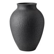 Knabstrup Keramik Knabstrup vase 27 cm Sort