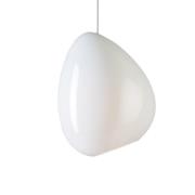 Belid Ocean loftslampe opalglas Hvid tekstilledning