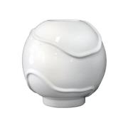 DBKD Form vase Ø18 cm Shiny white