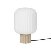 Broste Copenhagen Lolly bordlampe Sand/Hvid/30 cm