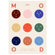 Paper Collective 9 Moods plakat 70x100 cm
