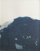 Fine Little Day Dyeforindigo ocean 2 plakat 40x50 cm Blå/Hvid