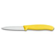 Victorinox Swiss Classic grøntsagskniv/universalkniv tandet 8 cm Gul