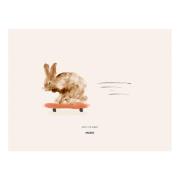 Paper Collective Rocky the Rabbit plakat 30x40 cm