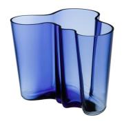 Iittala Alvar Aalto vase ultra marineblå 160 mm