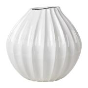 Broste Copenhagen Wide vase ivory 40 cm