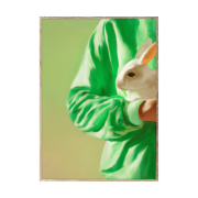 Paper Collective White Rabbit plakat 30x40 cm