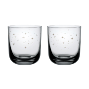 Villeroy & Boch Winter Glow glas 37 cl 2-pak Grå