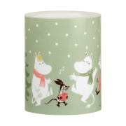 Muurla Moomin bloklys LED 12,5 cm Festive spirits