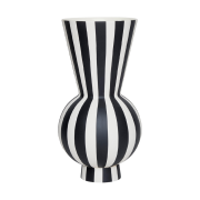 OYOY Toppu vase Ø14,5 cm Black-white