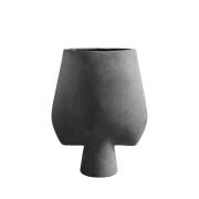 101 Copenhagen Sphere vase Square Big Ø33 cm Dark grey