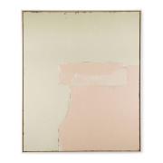 HKliving Abstrakt Maleri 100x120 cm Oliven-nude