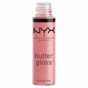 NYX Professional Makeup Butter Gloss (forskellige nuancer) - Crème Bru...