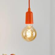 Hængelampe Brasil, orange, 1 lyskilde