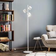 Gulvlampe Bot, hvid, 3 lyskilder