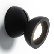 Axolight DoDot LED-væglampe, sort 46°