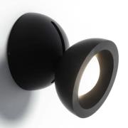 Axolight DoDot LED-væglampe, sort 35°