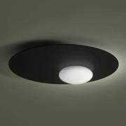 Axolight Kwic LED-loftlampe, sort Ø36 cm