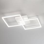 Moderne LED-loftlampe Bard i hvid