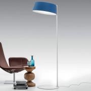 Azurblå designet LED-gulvlampe Oxygen_FL2