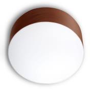 LZF Gea loftlampe 0-10 V dæmpes, Ø 30 cm chokolade