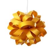 LZF Agatha Ball hængelampe, 84 x 80 cm, gul