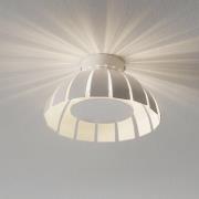 Hvid LED designer-loftslampe Loto, 20 cm