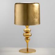Bordlampe Eva TL3+1G 75 cm, guld