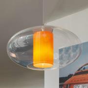 Modo Luce Ellisse hængelampe i plast, orange