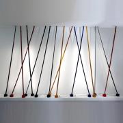 Martinelli Luce Elastica bånd-gulvlampe, lyseblå