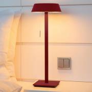 OLIGO Glance LED-bordlampe mat rød