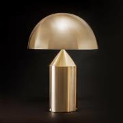Oluce Atollo bordlampe med lysdæmper Ø50cm guld