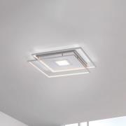 Paul Neuhaus Q-AMIRA LED-loftlampe, sølv