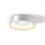 Sauro LED-loftslampe, Ø 30 cm, sølv