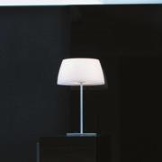 Prandina Ginger T30 bordlampe, hvid, Ø 36 cm