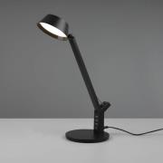 Ava LED-bordlampe med dæmperfunktion, sort