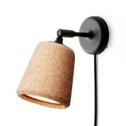 New Works Material Originals væglampe, natur kork