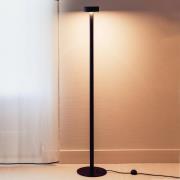 Milan Peak Lane LED-gulvlampe sort 130 cm