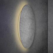 Escale Blade LED-væglampe, betonlook, Ø 95 cm