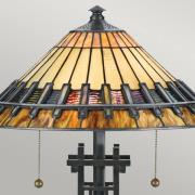 Chastain bordlampe med skærm i Tiffany-stil
