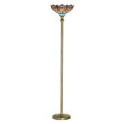 Dragonfly gulvlampe i Tiffany-stil