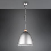 Jagger hængelampe, Ø 40 cm, nikkel, 1 lyskilde