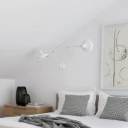 GRUPA Arigato væglampe 2 lyskilder 90 cm hvid