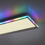 LED-loftslampe Galactica, CCT, RGB 100x25cm