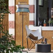 MARKET SET Singapour udendørs gulvlampe, alger/sand