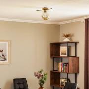 Loftlampe Imago 1G, 1 lyskilde, sort/grafit