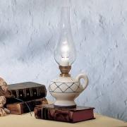Rustico bordlampe i landlig stil